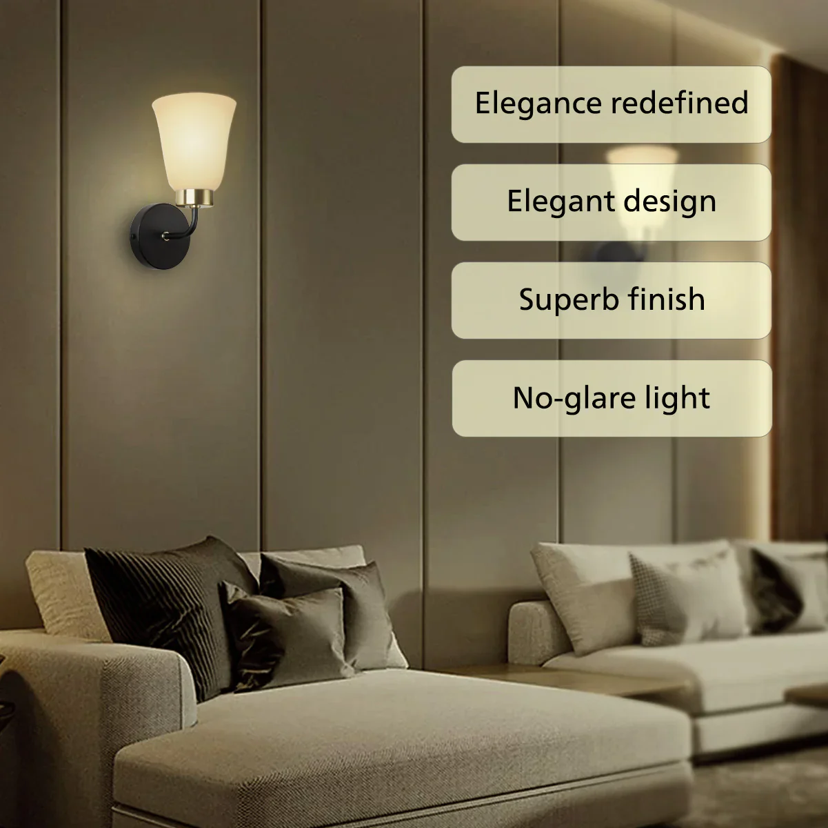 Philips Trumpet Matte-Nickel Wall light - Image 2