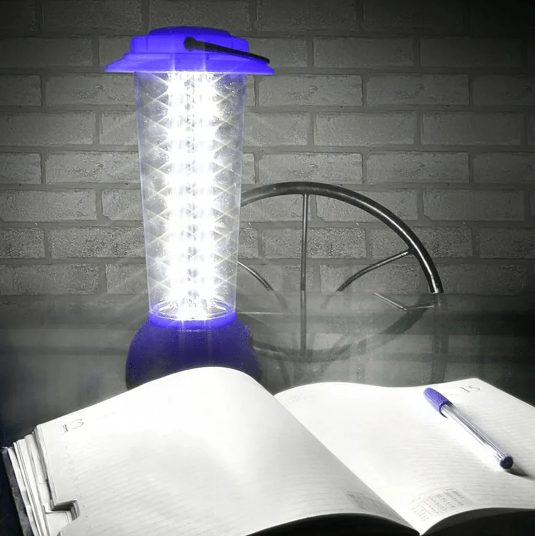 Philips Ujjwal Plus Rechargeable LED Lantern | Emergency Light with Bright LED, Long Backup & Portable Design for Home, Outdoor & Study Use – Dark Blue - Image 3