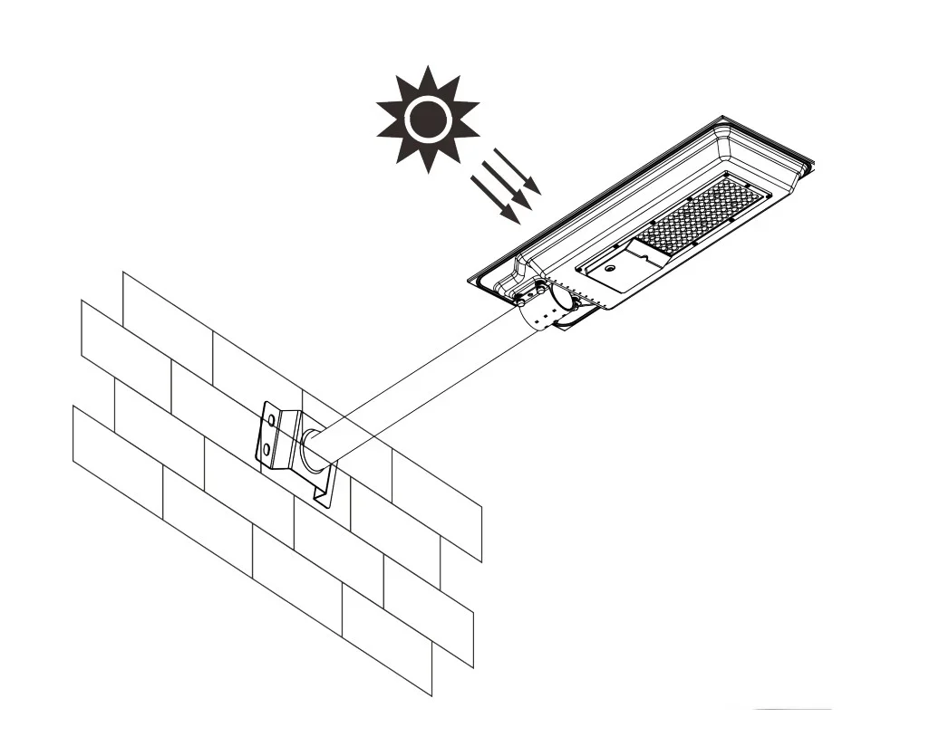 Philips Wall Mounting Bracket BRC010 | Durable Bracket for Solar Street Light Installation - Image 3