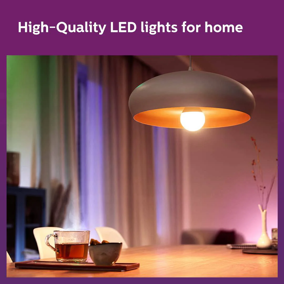 PHILIPS WiZ Neo 12W B22 Wi-Fi & Bluetooth LED Smart Bulb with Music Sync, Compatible with Amazon Alexa & Google Assistant, 16 Million Colours & Motion Sensing Technology - Image 3