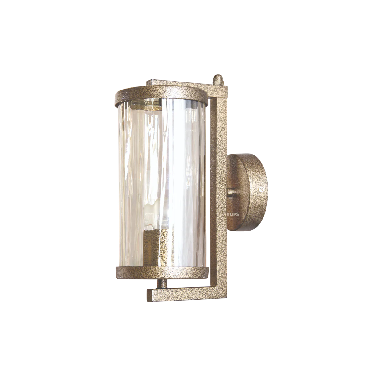 Philips Zenith Outdoor Wall light Smoky Black/Gold + Amber - Image 6