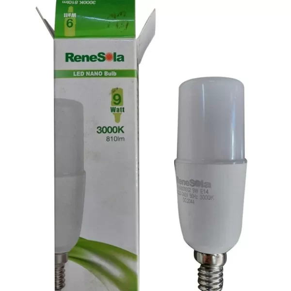 Renesola 9W G24 Nano Stick LED Bulb – Warm White 3000K – Energy-Efficient Replacement for CFL Lamps - Image 2